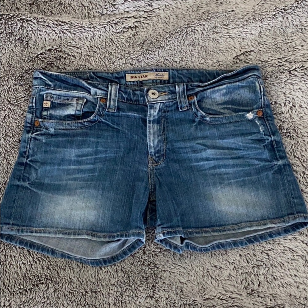 Big Star Buckle Jean shorts
